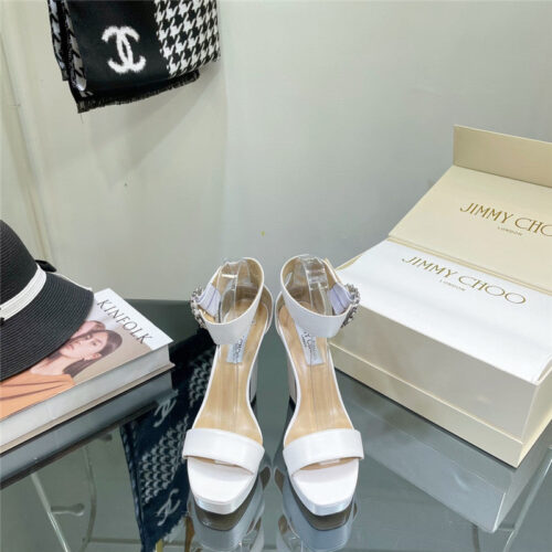 High Quality Luxury Jimmy Choo Block Heel Sandals product detail