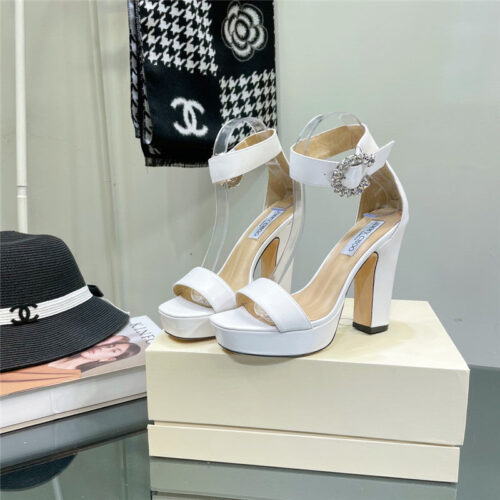 High Quality Luxury Jimmy Choo Block Heel Sandals alternate view