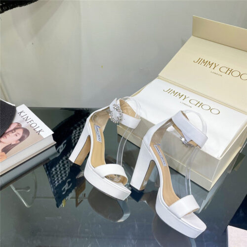 High Quality Luxury Jimmy Choo Block Heel Sandals product detail