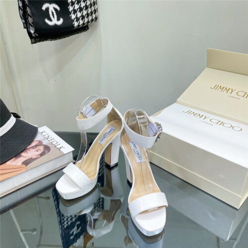 High Quality Luxury Jimmy Choo Block Heel Sandals product detail