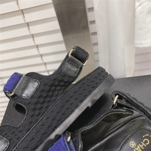 High Quality Luxury Chanel Classic Velcro Sandals – Style 54374 product detail