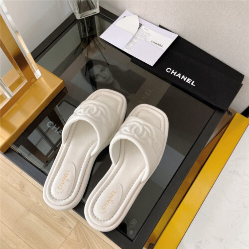 High Quality Luxury Chanel Flat Sandals Slippers product detail