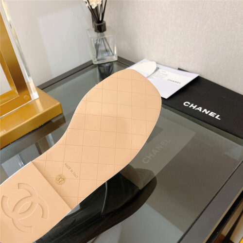High Quality Luxury Chanel Flat Sandals Slippers product detail