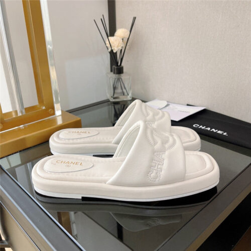 High Quality Luxury Chanel Flat Sandals Slippers product detail