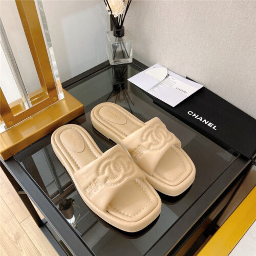 High Quality Luxury Chanel Flat Sandals Slippers – Style 73190