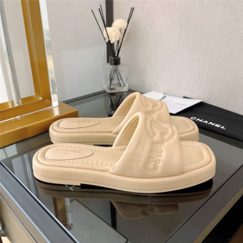 High Quality Luxury Chanel Flat Sandals Slippers – Style 73190 alternate view