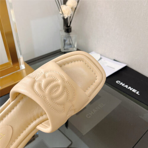 High Quality Luxury Chanel Flat Sandals Slippers – Style 73190 product detail