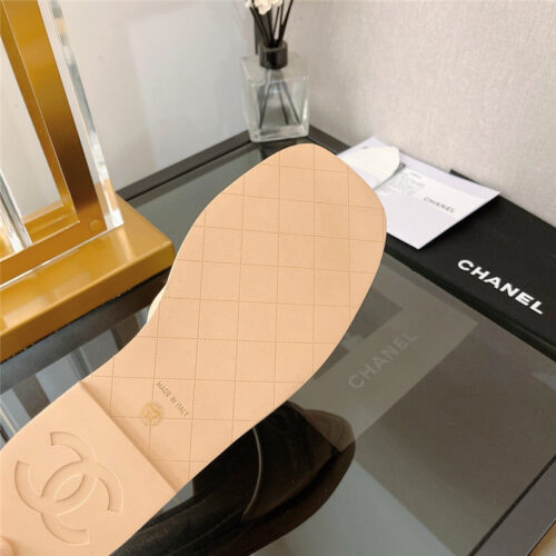 High Quality Luxury Chanel Flat Sandals Slippers – Style 73190 product detail