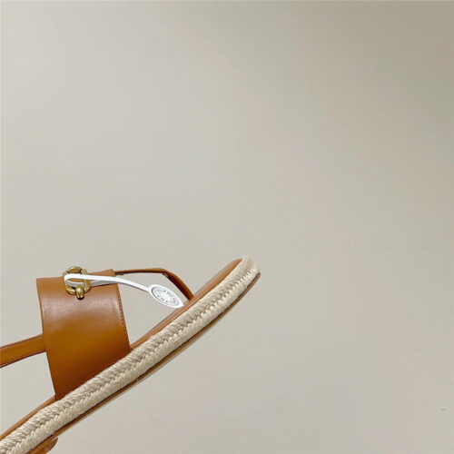 High Quality Luxury Hermes Knitted Flat Sandals – Style 82243 product detail