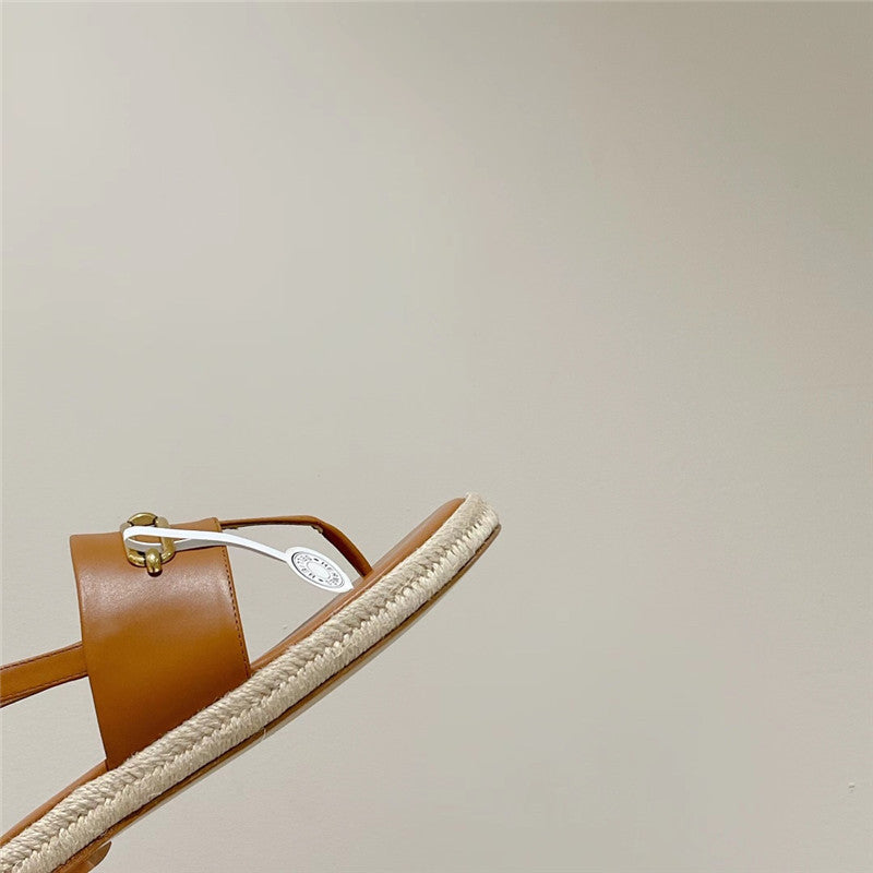 High Quality Luxury Hermes Knitted Flat Sandals – Style 82243 product detail