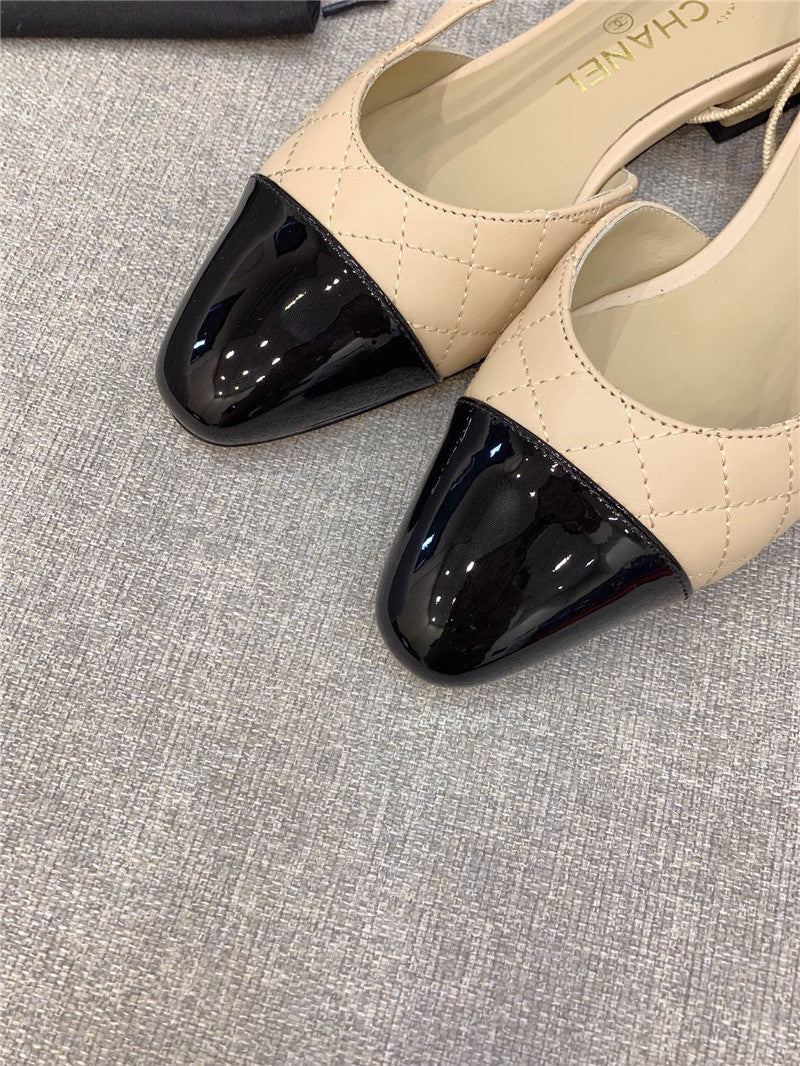 High Quality Luxury Chanel Sling Back Flats product detail
