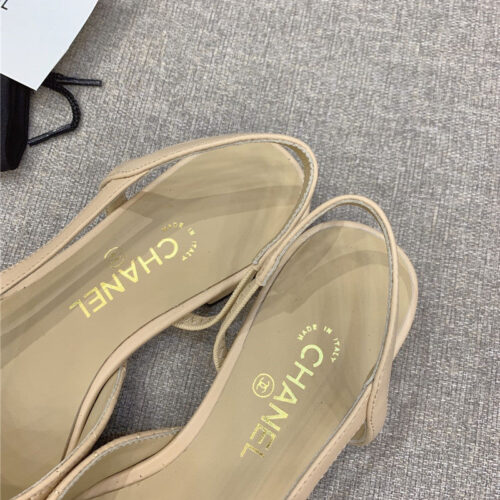 High Quality Luxury Chanel Sling Back Flats product detail