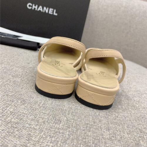 High Quality Luxury Chanel Sling Back Flats product detail