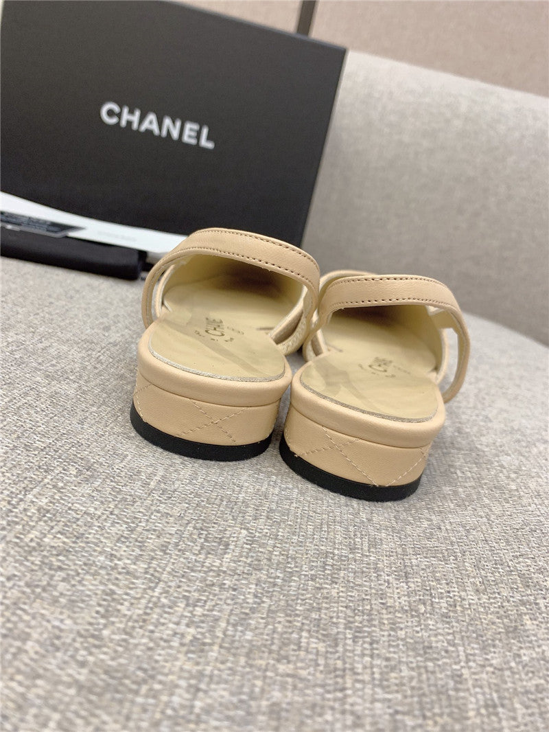 High Quality Luxury Chanel Sling Back Flats product detail
