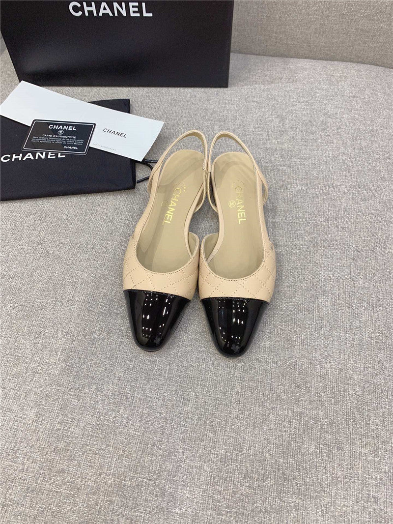 High Quality Luxury Chanel Sling Back Flats product detail