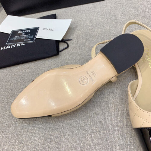 High Quality Luxury Chanel Sling Back Flats product detail