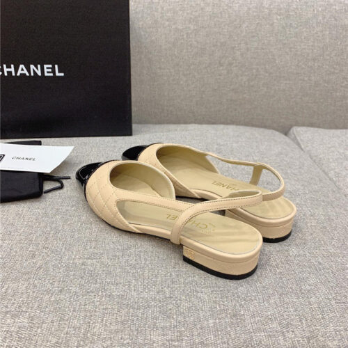 High Quality Luxury Chanel Sling Back Flats product detail
