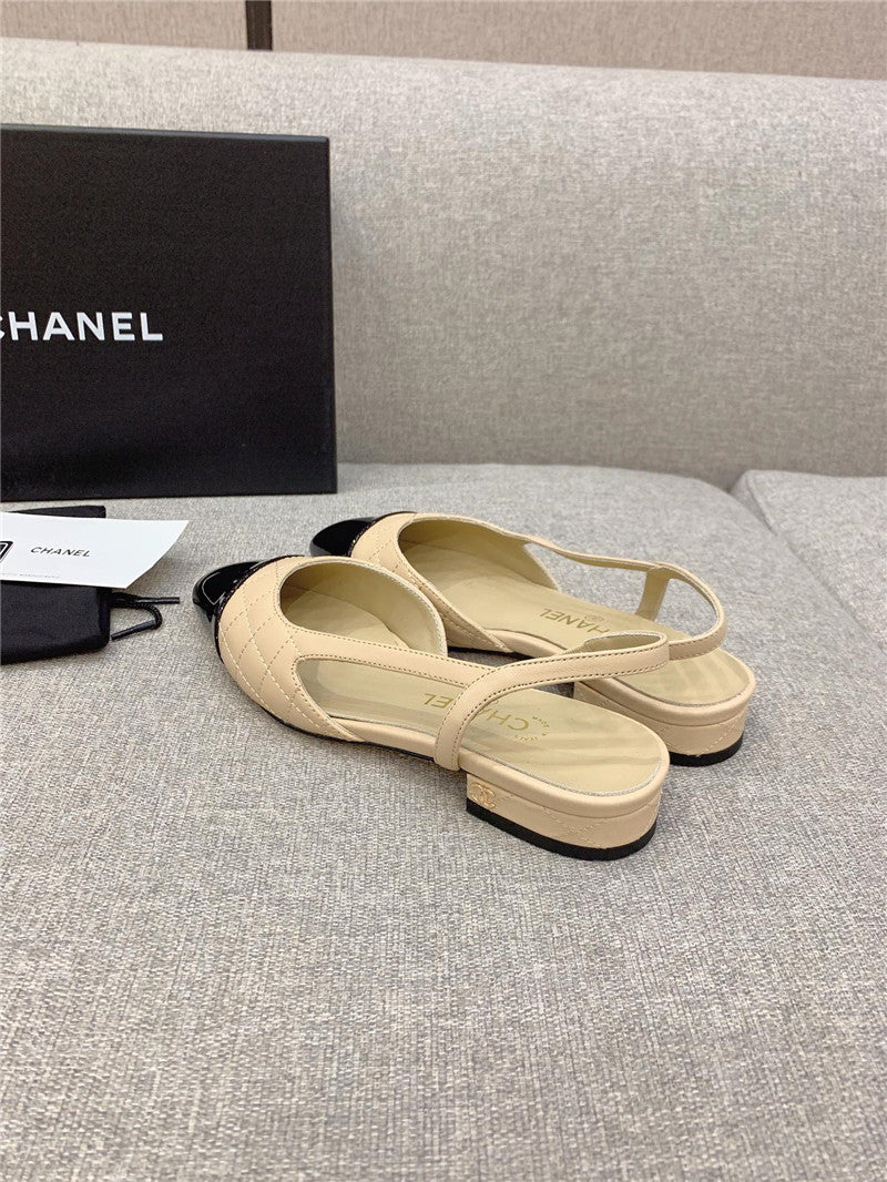 High Quality Luxury Chanel Sling Back Flats product detail