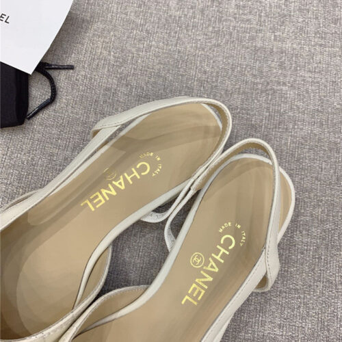 High Quality Luxury Chanel Sling Back Flats – Style 04006 product detail