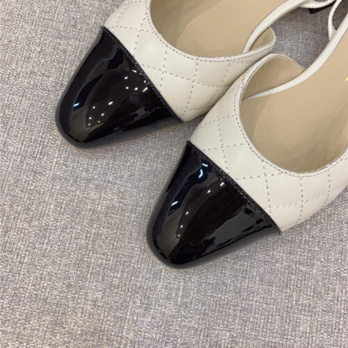 High Quality Luxury Chanel Sling Back Flats – Style 04006 product detail