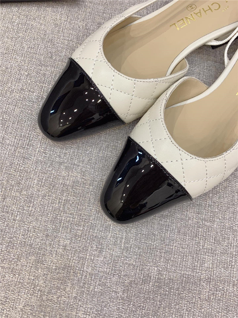 High Quality Luxury Chanel Sling Back Flats – Style 04006 product detail