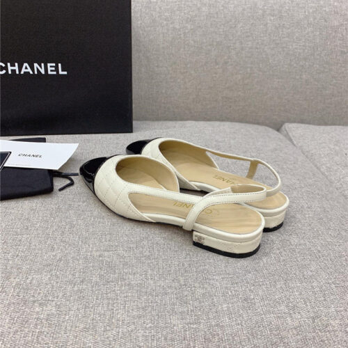 High Quality Luxury Chanel Sling Back Flats – Style 04006 product detail