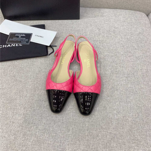 High Quality Luxury Chanel Sling Back Flats – Style 35078 product detail