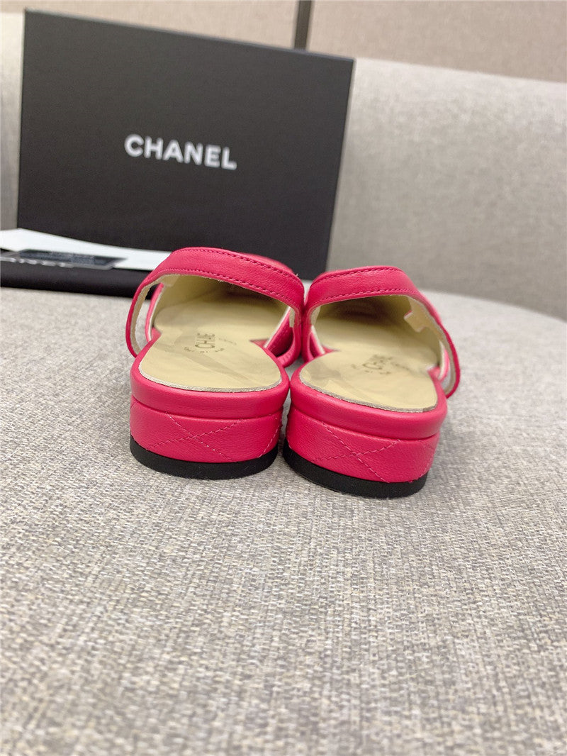 High Quality Luxury Chanel Sling Back Flats – Style 35078 product detail