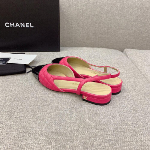 High Quality Luxury Chanel Sling Back Flats – Style 35078 product detail