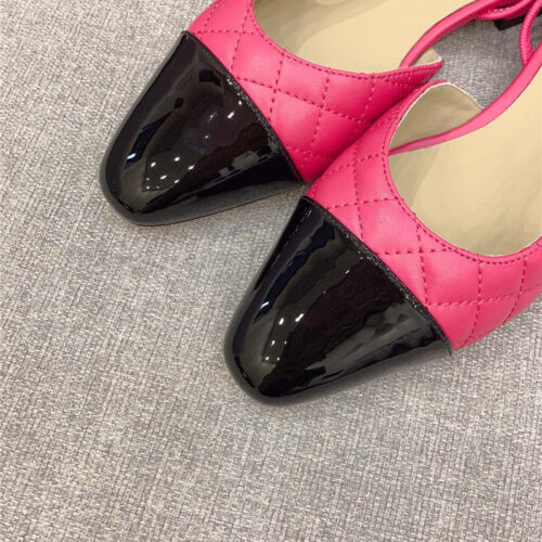 High Quality Luxury Chanel Sling Back Flats – Style 35078 product detail