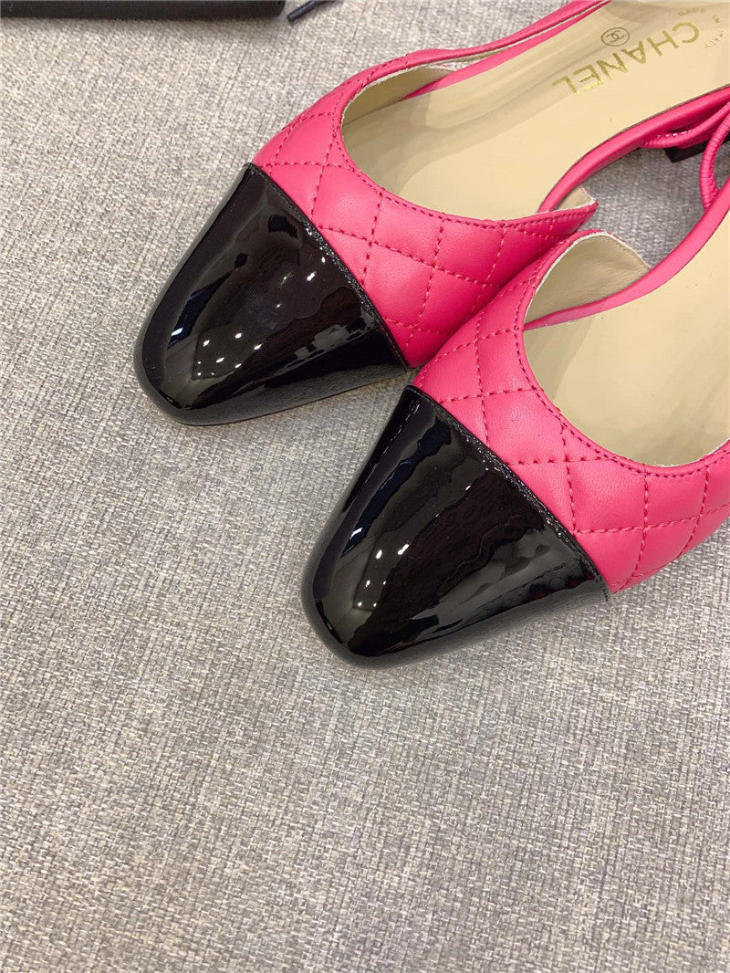 High Quality Luxury Chanel Sling Back Flats – Style 35078 product detail