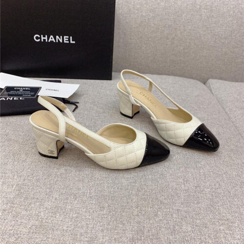 High Quality Luxury Chanel Sling Back Pump – Style 33382