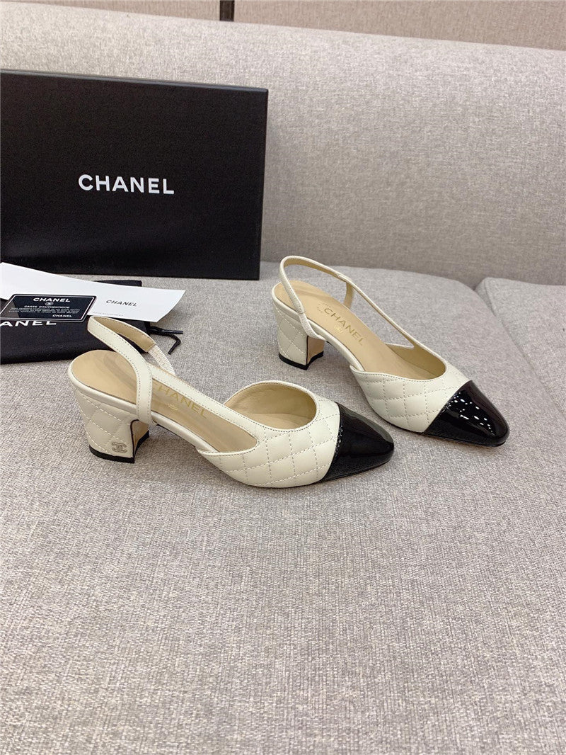 High Quality Luxury Chanel Sling Back Pump – Style 33382