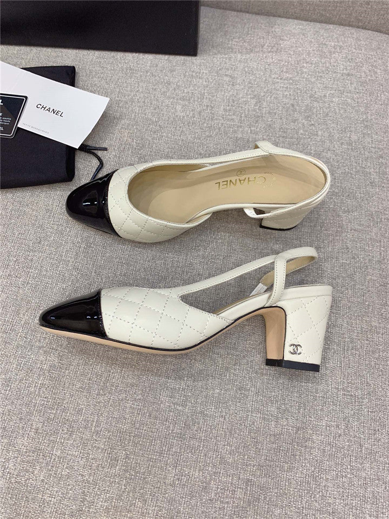High Quality Luxury Chanel Sling Back Pump – Style 33382 product detail
