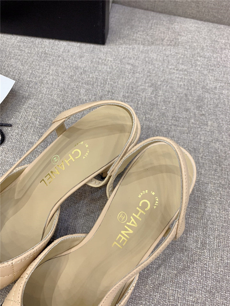 High Quality Luxury Chanel Sling Back Pump product detail