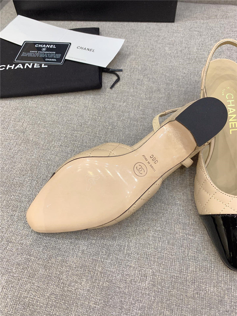 High Quality Luxury Chanel Sling Back Pump product detail