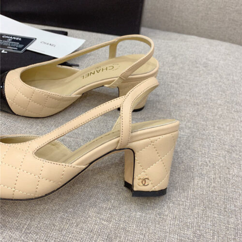 High Quality Luxury Chanel Sling Back Pump product detail