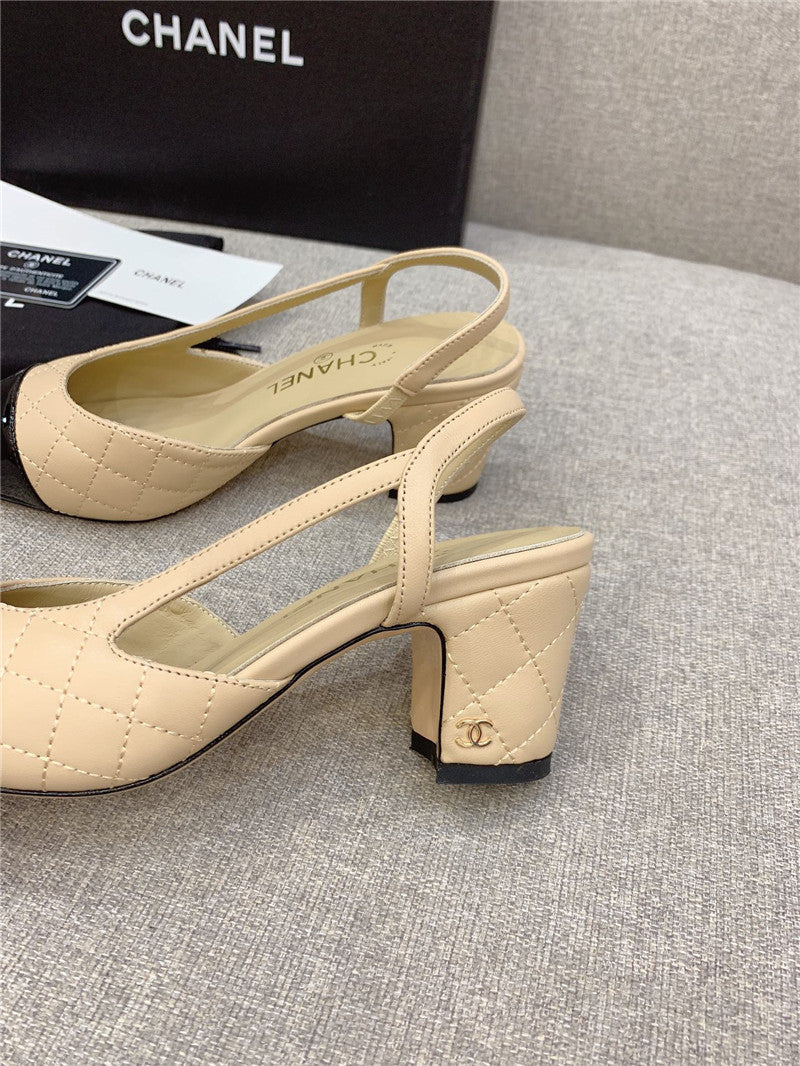 High Quality Luxury Chanel Sling Back Pump product detail