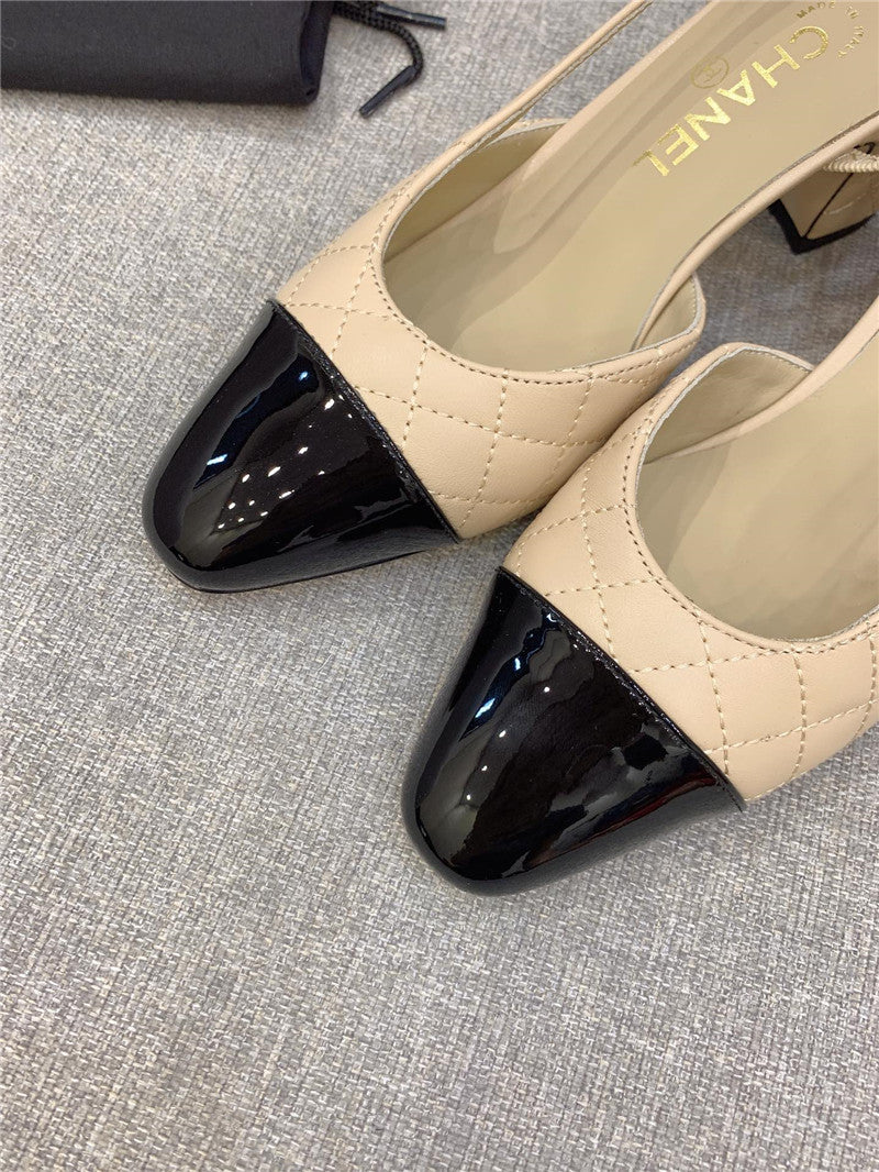 High Quality Luxury Chanel Sling Back Pump product detail