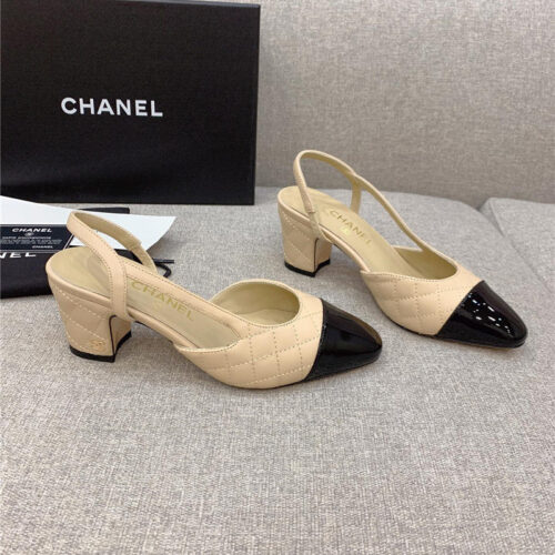 High Quality Luxury Chanel Sling Back Pump