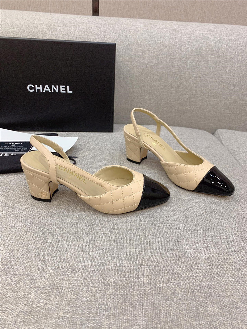 High Quality Luxury Chanel Sling Back Pump