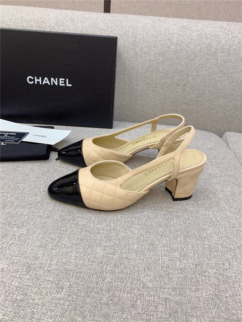 High Quality Luxury Chanel Sling Back Pump product detail