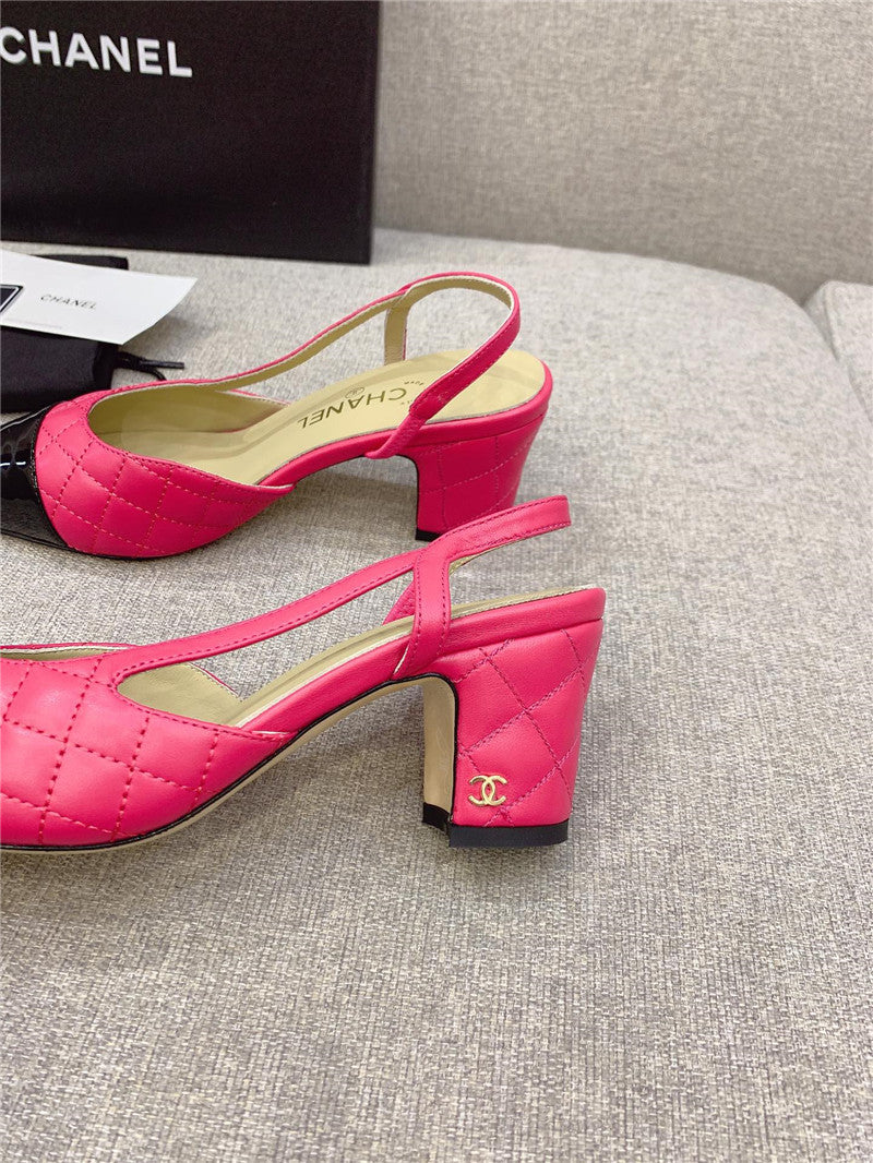 High Quality Luxury Chanel Sling Back Pump – Style 29990 product detail