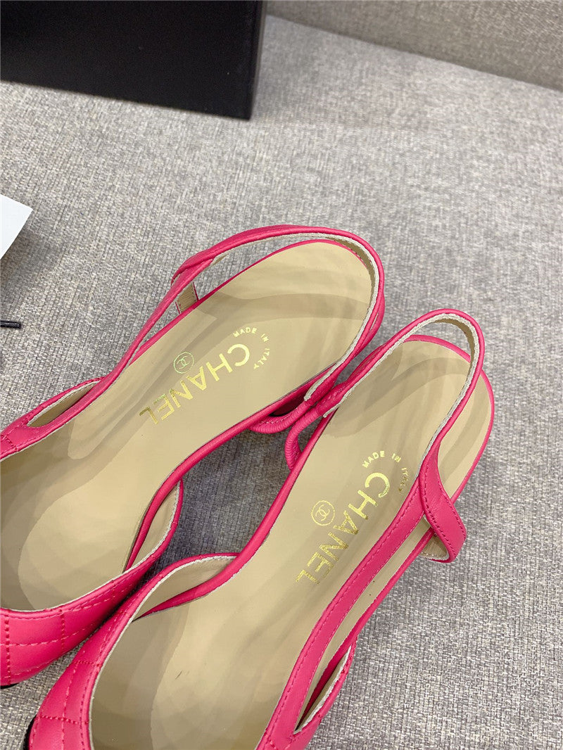 High Quality Luxury Chanel Sling Back Pump – Style 29990 product detail