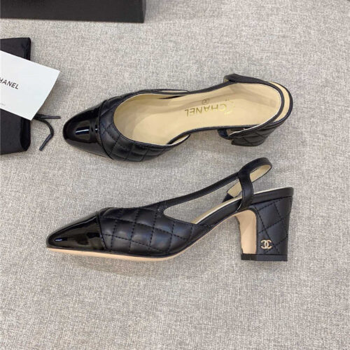 High Quality Luxury Chanel Sling Back Pump – Style 28294 product detail