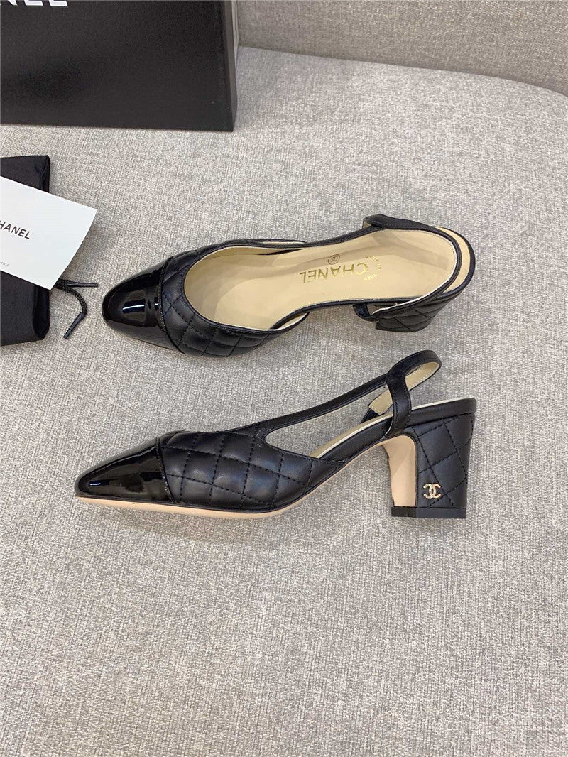 High Quality Luxury Chanel Sling Back Pump – Style 28294 product detail