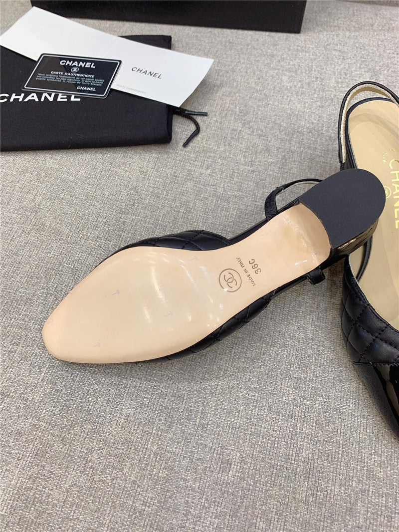 High Quality Luxury Chanel Sling Back Pump – Style 28294 product detail