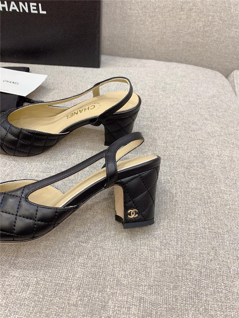 High Quality Luxury Chanel Sling Back Pump – Style 28294 product detail