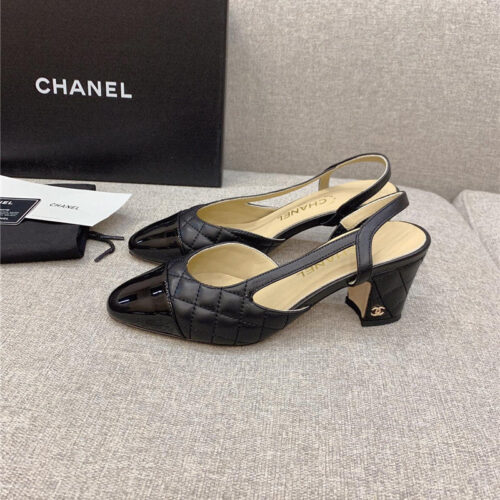 High Quality Luxury Chanel Sling Back Pump – Style 28294 alternate view
