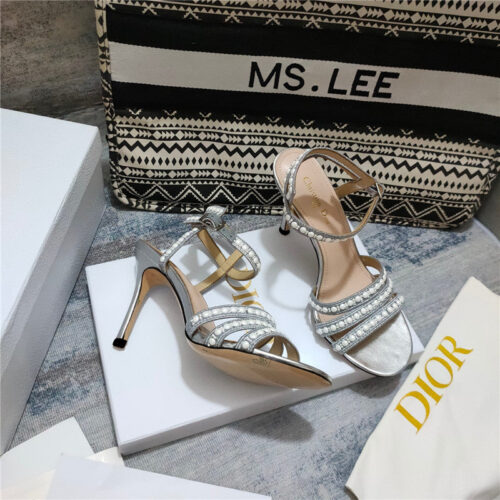 High Quality Luxury Dior Gem Heeled Sandal product detail